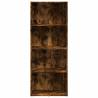 Bookcase Smoked Oak - Stylish Storage Solution | HipoMarket