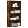  Bookcase Smoked Oak 80x30x152 cm Engineered Wood Colour smoked oak Quantity in Package 1 Height 152 cm Width 80 cm 