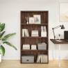 Brown Oak Bookcase - Stylish & Durable Storage Solution