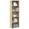  Bookcase Sonoma Oak 60x30x189 cm Engineered Wood Colour sonoma oak Quantity in Package 1 Height 189 cm Width 60 cm 