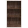 Bookcase Brown Oak 60x24x109 cm - Durable Storage Solution