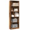  Bookcase Old Wood 60x24x176 cm Engineered Wood Colour old wood Quantity in Package 1 Height 176 cm Width 60 cm 