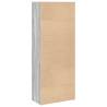 Grey Sonoma Bookcase - Engineered Wood 60x30x152 cm