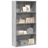  Bookcase Grey Sonoma 80x30x152 cm Engineered Wood Colour grey sonoma Quantity in Package 1 Height 152 cm Width 80 cm 