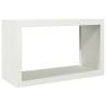 Firewood Rack White 100x40x60 cm Steel - Durable & Stylish