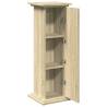 Sonoma Oak Display Stand with Storage - 31x30x90 cm