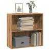  Bookcase Artisian Oak 80x30x77 cm Engineered Wood Colour artisian oak Quantity in Package 1 Height 77 cm Width 80 cm 