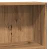 Bookcase Artisian Oak 80x30x77 cm | Engineered Wood Storage