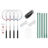 Badminton Set with 4 Rackets & Net - Enjoy Outdoor Fun