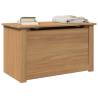 Storage Chest with Lid Panama - Solid Pine Wood 79x42x46 cm