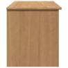 Storage Chest with Lid Panama - Solid Pine Wood 79x42x46 cm