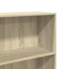 Bookcase Sonoma Oak 60x30x152 cm - Engineered Wood Storage