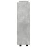 Narrow Storage Trolley 3 Tier - Concrete Grey | Hipomarket