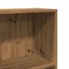 Stylish Artisian Oak Bookcase - 60x24x176 cm Engineered Wood