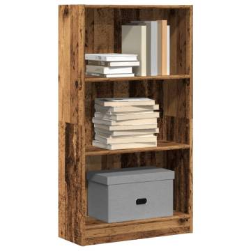 Bookcase Old Wood 60x24x109 cm - Stylish Home Storage Solution