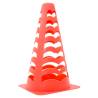 Football Cones 6 pcs Stackable Orange for Fun Training