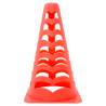 Football Cones 6 pcs Stackable Orange for Fun Training