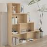 Book Cabinet/Room Divider Sonoma Oak 155x24x160 cm Engineered Wood Colour sonoma oak Quantity in Package 1 