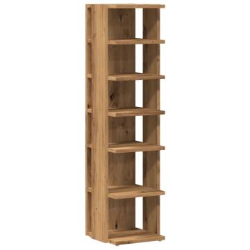 Shoe Cabinet Artisan Oak - 28x27x102 cm | Durable Storage