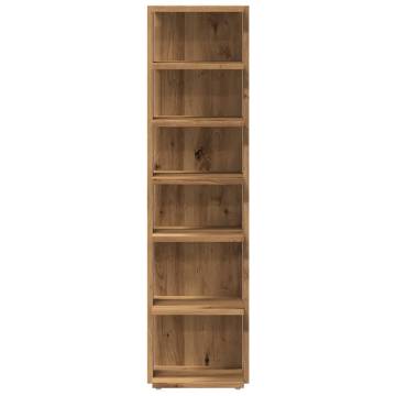 Shoe Cabinet Artisan Oak - 28x27x102 cm | Durable Storage