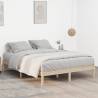 Solid Wood Pine King Bed Frame - 193x203 cm | HipoMarket