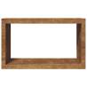 Firewood Rack 100x40x60 cm | Durable Corten Steel Storage