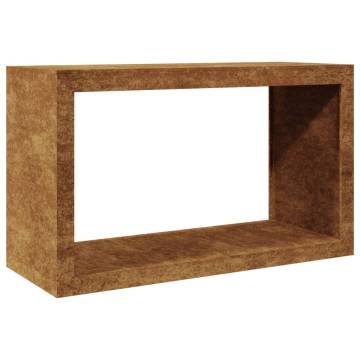 Firewood Rack 100x40x60 cm | Durable Corten Steel Storage