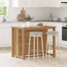 Panama Kitchen Cabinet - Solid Pine Wood 112x77x90 cm