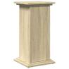 Sonoma Oak Display Stand with Storage - 31x30x60 cm