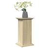 Sonoma Oak Display Stand with Storage - 31x30x60 cm