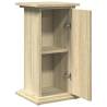 Sonoma Oak Display Stand with Storage - 31x30x60 cm