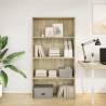 Bookcase Sonoma Oak - Stylish Storage Solution | HipoMarket