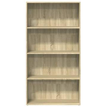 Bookcase Sonoma Oak - Stylish Storage Solution | HipoMarket