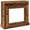 Stylish Old Wood Fireplace Surround - 100x30x87.5 cm