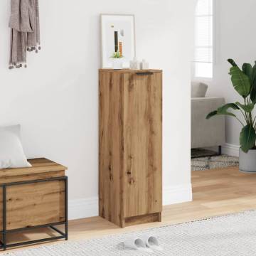 Shoe Cabinet Artisan Oak 29.5x35x100.5 cm | Hipomarket