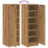 Shoe Cabinet Artisan Oak 29.5x35x100.5 cm | Hipomarket