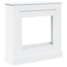 Fireplace Surround White 90x30x90 cm - Durable & Stylish