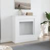 Fireplace Surround White 90x30x90 cm - Durable & Stylish