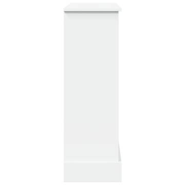 Fireplace Surround White 90x30x90 cm - Durable & Stylish