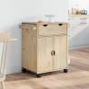 Kitchen Trolley OTTA - Vintage Style Solid Pine 71x45x80 cm