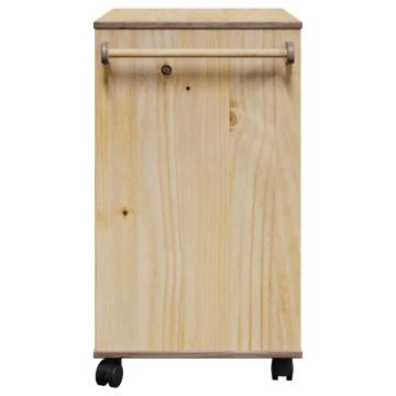 Kitchen Trolley OTTA - Vintage Style Solid Pine 71x45x80 cm