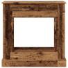 Fireplace Surround Old Wood 90x30x90 cm - Durable & Stylish