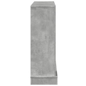 Concrete Grey Fireplace Surround - Engineered Wood | HipoMarket