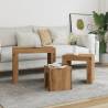 Nesting Coffee Tables 3 pcs Artisan Oak - Stylish & Space-Saving