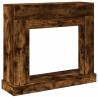 Fireplace Surround Smoked Oak | Durable Engineered Wood