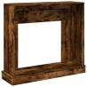 Fireplace Surround Smoked Oak | Durable Engineered Wood