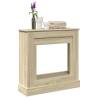  Fireplace Surround Sonoma Oak 90x30x90 cm Engineered Wood Colour sonoma oak 