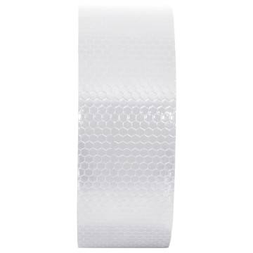 Reflective Tape White 5cm x 20m - High Visibility Safety Tape