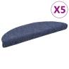 Self-Adhesive Stair Mats - 5 Pcs Blue | HipoMarket