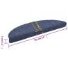 Self-Adhesive Stair Mats - 5 Pcs Blue | HipoMarket